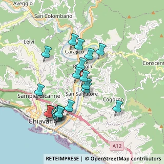 Mappa Corso, 16030 Cogorno GE, Italia (1.8165)