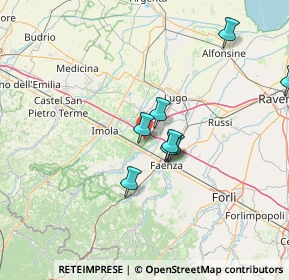 Mappa Via Barignano, 48014 Castel bolognese RA, Italia (21.87364)