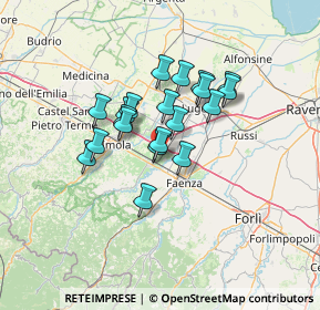 Mappa Via Barignano, 48014 Castel bolognese RA, Italia (10.1)