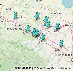 Mappa Via Barignano, 48014 Castel bolognese RA, Italia (10.36786)