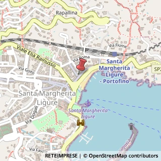 Mappa Via gramsci 19, 16038 Santa Margherita Ligure, Genova (Liguria)