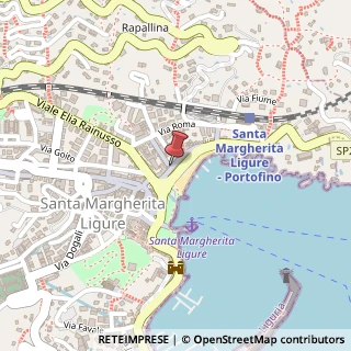 Mappa Via A. Gramsci, 39, 16038 Santa Margherita Ligure, Genova (Liguria)