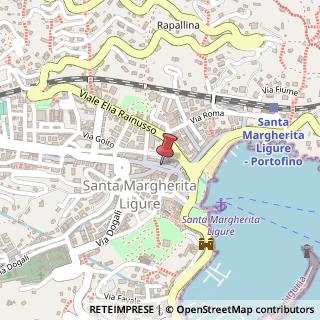 Mappa Via Palestro, 13, 16038 Santa Margherita Ligure, Genova (Liguria)