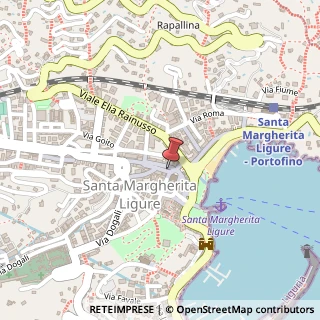Mappa Via Cavour, 2, 16038 Santa Margherita Ligure, Genova (Liguria)