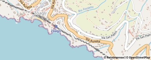 Mappa Zoagli