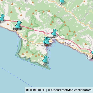 Mappa Via Antonio Gramsci, 16038 Santa Margherita Ligure GE, Italia (5.81909)