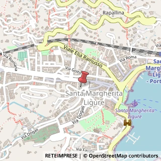 Mappa Piazza Giuseppe Mazzini, 46, 16038 Santa Margherita Ligure, Genova (Liguria)