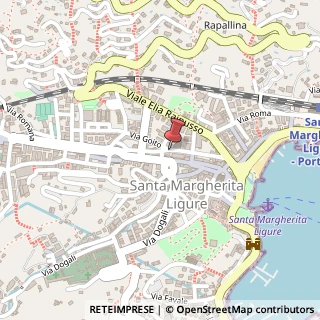 Mappa Via XXV Aprile 1945, 55, 16038 Santa Margherita Ligure, Genova (Liguria)