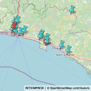 Mappa Via Luigi Bozzo, 16038 Santa Margherita Ligure GE, Italia (18.74133)