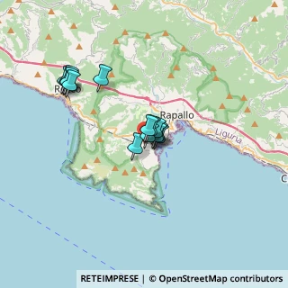 Mappa Via Delpino Teramo, 16038 Santa Margherita Ligure GE, Italia (2.62714)