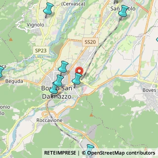 Mappa Via Sant'Andrea, 12011 Borgo San Dalmazzo CN, Italia (3.25091)