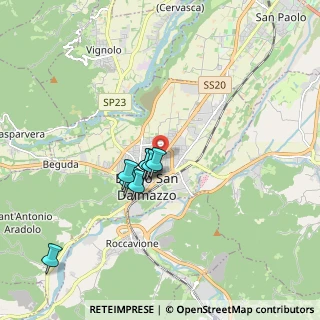 Mappa Corso Barale, 12011 Borgo San Dalmazzo CN, Italia (2.27727)