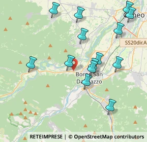 Mappa Via Tetto Deu, 12011 Borgo San Dalmazzo CN, Italia (4.30214)
