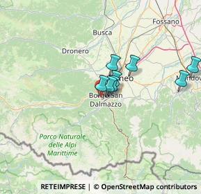 Mappa Via Tetto Deu, 12011 Borgo San Dalmazzo CN, Italia (19.29091)