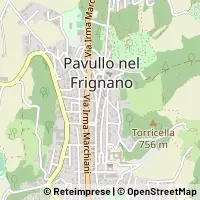 Kaart Pavullo nel Frignano