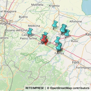 Mappa Via Emilia Interna, 40026 Imola BO, Italia (10.51733)