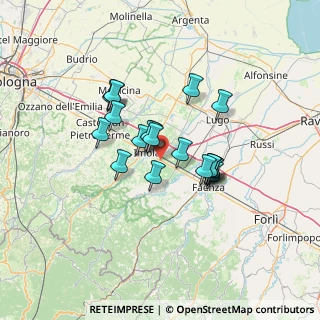 Mappa Via Emilia Interna, 40026 Imola BO, Italia (10.427)