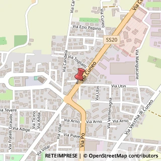 Mappa Via Cuneo,  2, 12011 Borgo San Dalmazzo, Cuneo (Piemonte)