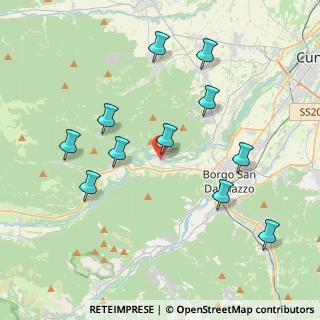 Mappa 12010 Roccasparvera CN, Italia (4.20818)
