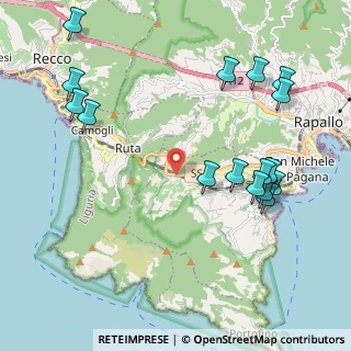 Mappa Via Partigiano Simone Stefani, 16038 Santa Margherita Ligure GE, Italia (2.4975)