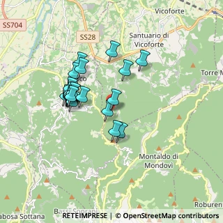 Mappa Via Provinciale, 12080 Vicoforte CN, Italia (1.6)