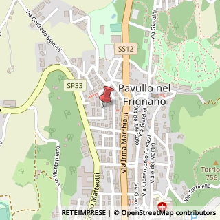Mappa Via del Don Lenzini,  5, 41026 Pavullo nel Frignano, Modena (Emilia Romagna)