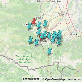 Mappa ARMANDO MANUELA, 12011 Borgo San Dalmazzo CN, Italia (9.885)