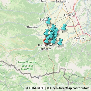 Mappa ARMANDO MANUELA, 12011 Borgo San Dalmazzo CN, Italia (7.30429)