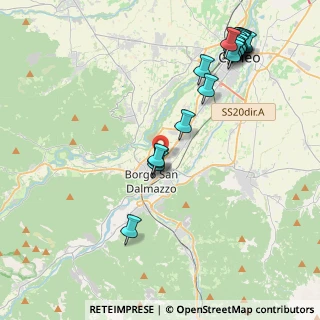 Mappa ARMANDO MANUELA, 12011 Borgo San Dalmazzo CN, Italia (5.02722)