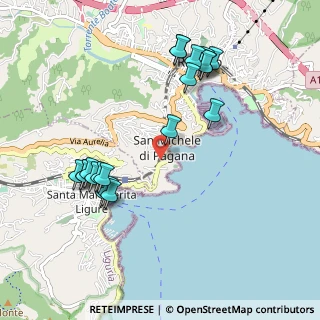 Mappa Via Brigida Morello, 16035 Rapallo GE, Italia (1.071)