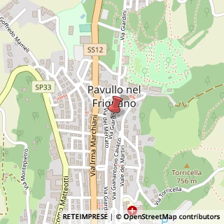 Mappa Via Giardini, 58, 41026 Pavullo nel Frignano, Modena (Emilia Romagna)