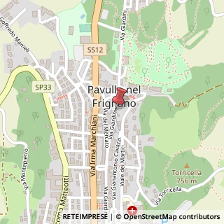 Mappa Via Giardini, 35, 41026 Pavullo nel Frignano, Modena (Emilia Romagna)