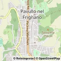 Kaart Pavullo nel Frignano