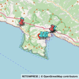 Mappa Via Garibotti, 16038 Santa Margherita Ligure GE, Italia (2.95273)