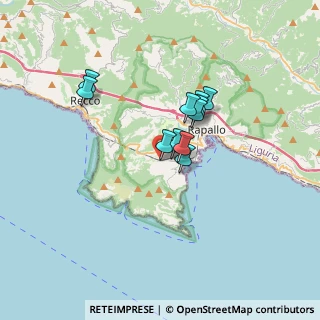 Mappa Via Garibotti, 16038 Santa Margherita Ligure GE, Italia (2.43364)