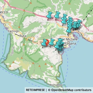 Mappa Via Garibotti, 16038 Santa Margherita Ligure GE, Italia (2.0165)