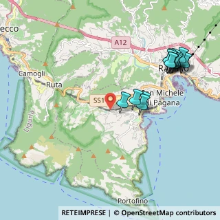 Mappa Via Garibotti, 16038 Santa Margherita Ligure GE, Italia (2.37938)