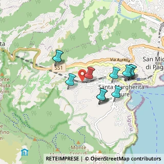 Mappa Via Garibotti, 16038 Santa Margherita Ligure GE, Italia (0.85615)
