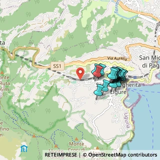 Mappa Via Garibotti, 16038 Santa Margherita Ligure GE, Italia (0.846)