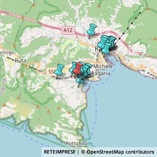 Mappa Corso Elia Rainusso, 16038 Santa Margherita Ligure GE, Italia (1.2105)