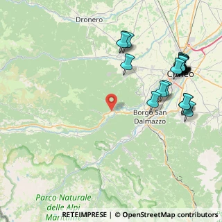 Mappa Via Del Ponte Vecchico, 12010 Gaiola CN, Italia (10.3415)