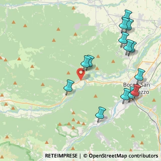 Mappa Via Del Ponte Vecchico, 12010 Gaiola CN, Italia (5.09429)