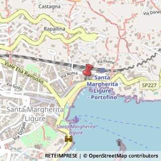 Mappa Via A. Gramsci, 103, 16038 Santa Margherita Ligure, Genova (Liguria)
