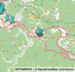 Mappa Via Roma, 17041 Altare SV, Italia (3.937)