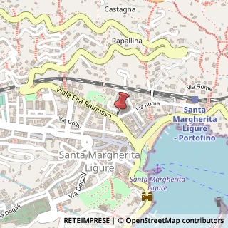 Mappa Corso Elia Rainusso, 2, 16038 Santa Margherita Ligure, Genova (Liguria)