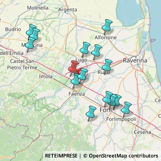 Mappa Via Sant'Andrea, 48018 Faenza RA, Italia (16.06667)