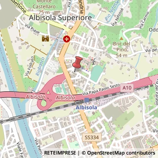 Mappa Via Arte Figulina, 6, 17011 Albisola Superiore SV, Italia, 17011 Albisola Superiore, Savona (Liguria)
