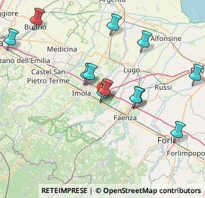 Mappa Via Paoline Lesina, 48014 Castel bolognese RA, Italia (15.85333)