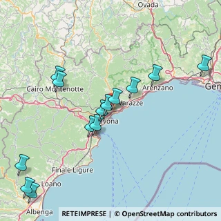 Mappa Via Vaellegiasco, 17012 Albissola Marina SV, Italia (17.98615)