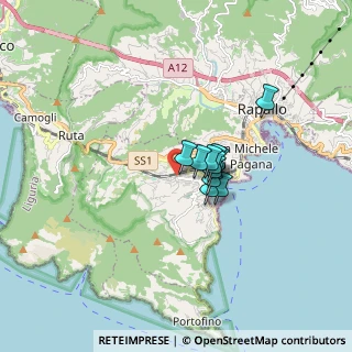 Mappa Via Garibotti Don, 16038 Santa Margherita Ligure GE, Italia (0.94727)
